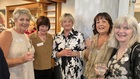 Drinks reception, left to right
