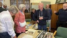 Archive room, left to right